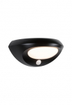 Paulmann LED Sieninis &scaron;viestuvas &raquo;Solar Sorova IP44 230x125mm 3000K 35W 220lm Anthrazit Kunststoff&laquo; 1 Stk. Warmwei&szlig; judesio jutiklis