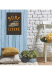 queence Metalinis paveikslas &raquo;Surf Legend&laquo; 1 Stk. dalys Stahlschilder