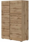 OTTO home Indauja &raquo;Metric plotis 92cm moderne grifflose pailga komoda 3 T&uuml;renHighboard&laquo; auk&scaron;ta pastatoma spintelė su viel daiktadėžė lentyna kočėlas T&uuml;rkommode