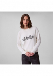 Calvin Klein Jeans Calvin KLEIN Džinsai Megztinis &raquo;Cotton Graphic Megztinis su Mar&scaron;kinėliai apvalia i&scaron;kirpte