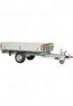 STEMA Automobilio priekaba &raquo;BASIC SH 1300-25-13&laquo; ir 100 cm Hochplanenset
