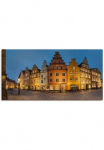 Artland Paveikslas ant drobės &raquo;Altstadt Osnabr&uuml;ck&laquo; Deutschland 1 Stk. dalys ant Holzrahmen gespannt