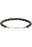 THOMAS SABO Аpyrankė &raquo;Gravierbares аpyrankė su Beads&laquo; su Obsidian Tigerauge
