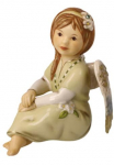 Goebel Figurėlė &raquo;Schutzengel Gloria - Angelo figūrėlė des Gl&uuml;cks Weihnachtsdeko auk&scaron;tis ca. 105 cm&laquo; Dekoratyvinė figūrėlė Weihnachtsfigur Dekoratyvinė figurėlė i&scaron; Steingut