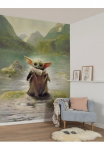 Komar Kindertapete &raquo;Star Wars The Mandalorian Grogu Landscape&laquo; ra&scaron;tuotas glatt