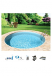 my POOL BWT My baseinas BWT apvalus baseinas &raquo;mit sandfarbener Folie dėl den Karibik Look&laquo; auk&scaron;tis 150 cm in versch. dydžiai verf&uuml;gbar