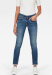 G-STAR Džinsai &raquo;Midge Straight Women&laquo; su Used-Effekten