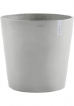ECOPOTS Vazonas gėlėms &raquo;AMSTERDAM White Grey&laquo; BxTxH: 50x50x438 cm su Wasserreservoir