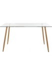 OTTO home Stiklinis stalas &raquo;Miller&laquo; plotis 140 cm