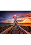 Papermoon Fototapetas &raquo;Annisquam Lighhouse Sunset&laquo; glatt