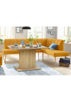 exxpo - sofa fashion Kampinis suolas &raquo;Costa moderne R&uuml;ckensteppung bequem ir elegant hoher Holzfu&szlig;&laquo; hochwertig verarbeitet Frei im Raum stellbar