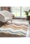 Carpet City Ilgo plauko kilimas &raquo;Focus 3009&laquo; rechteckig 20 mm auk&scaron;tis Kiliminis takelis Boho Hochtief-Muster/ 3D-Effekt dėl Wohnzimmer miegamojo kambario baldai