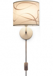 Paco Home Sieninis &scaron;viestuvas &raquo;Luca Tribal&laquo; E14 Wohnzimmer Modern Sieninis &scaron;viestuvas su Skėtis Stoff Abstrakt Retro E14