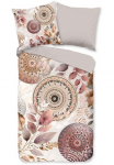 hip Patalynės užvalkalai &raquo;Afina&laquo; 2 Stk. Mako-Satin Užtrauktukas Wendeoptik Mandala Neutral Grau