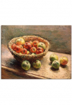 Artland Paveikslas ant drobės &raquo;Ein Krep&scaron;ys su &Auml;pfeln. 1880&laquo; Arrangements 1 Stk. dalys ant Holzrahmen gespannt