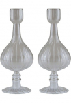 AM Design Ant Design Dekoratyvinė vaza &raquo;Tischvase i&scaron; I&scaron; stiklo auk&scaron;tis ca. 24 cm&laquo; Stiklinė vaza Dekoracija