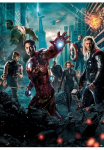 Komar Fototapetas &raquo;Avengers-Movie-Poster - Gr&ouml;&szlig;e 184 x 254 cm&laquo; ra&scaron;tuotas glatt vaikų kambario baldų komplektas