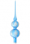 Krebs Glas Lauscha Krebs I&scaron; stiklo Lauscha Christbaumspitze &raquo;KGL03386 Weihnachtsdeko Christbaumschmuck&laquo; i&scaron; I&scaron; stiklo su Dekor