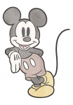 Komar Fototapetas &raquo;Selbstklebende Vlies - Mickey Essential - Gr&ouml;&szlig;e 100 x 127 cm&laquo; ra&scaron;tuotas glatt vaikų kambario baldų komplektas