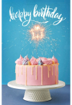 queence Metalinis paveikslas &raquo;Happy Birthday&laquo; Dekoracija | Spr&uuml;che 1 Stk. dalys Paveikslas i&scaron; plieno Paveikslas Spr&uuml;che Texte Geburtstag