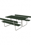 PLUS Garten-Essgruppe &raquo;&raquo;Classic&laquo; Kombim&ouml;bel + 2 R&uuml;ckenlehnen&laquo; 1 Stk. dalys 177x177x75/44 cm