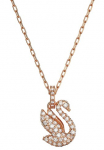 Swarovski Grandinėlė su pakabukas &raquo;Swan Pave Schwan&laquo; su &reg; Kristall