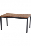 Siena Garden Sodo stalas &raquo;&raquo;Bozen&laquo; BxTxH:100x160x76 cm&laquo; Aliumininis su Robinienholz i&scaron; 100% FSC mediena