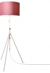Paco Home Pastatomas &scaron;viestuvas &raquo;Naomi universal Color&laquo; E27 Wohnzimmer reguliuojamas auk&scaron;tis 1215 iki 1765 cm Zugschalter veliūras