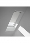VELUX Verdunklungsrollo &raquo;DKL PK10 1025SWL&laquo; verdunkelnd Verdunkelung be Bohren in F&uuml;hrungsschienen wei&szlig;e F&uuml;hrungsschienen & Rankena