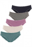 Vivance Jazz-Pants kelnaitės 5er-Pack i&scaron; elastingas medvilnė