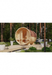 KONIFERA Statinė-pirtis &raquo;Lathy XL&laquo; pirties krosnis su eingebauter Steuerung 9 kW