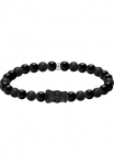 THOMAS SABO Аpyrankė &raquo; x HARIBO: Beadarmband su Goldb&auml;r&laquo; su Obsidian Kri&scaron;tolinės taurės