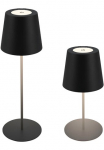 B.K.Licht Lauko stalo lempa &raquo;BK_TL1595 Akumuliatorinis LED stalinė lepma 3-Stufen Touchdimmer su USB&laquo; LED-Modul 1 Stk. Extra-Warmwei&szlig; 2.700 K 200 Lm 25W IP44 12h Leuchtdauer 36 x 105 cm juoda spalva