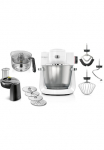 BOSCH Virtuvinis kombainas &raquo;Serie 6 MUMS6EW24D dėl schwere ir gro&szlig;e Teigmengen Zitruspresse&laquo; Priedai XL-Edelstahlsch&uuml;ssel Patisserie-Set pagamintas in EU