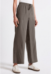 STREET ONE Kelnės vasarinės kelnės su Crinkle-Struktur Wide Leg