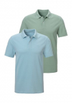 John Devin Polo mar&scaron;kinėliai im-2er-Pack 2 Stk. su dezenter- auk&scaron;ta kokybė Logostickerei - 2er-Sparpack
