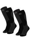 Apollo Kojinės iki kelių &raquo;ADULTS SKI SOCKS DESIGN&laquo; 2vnt. Pack vyrams ir moterims hoch su Logostickerei in du padėties Designs