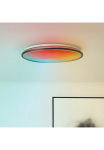 Brilliant LED lubinis &scaron;viestuvas &raquo;Heida&laquo; warmwei&szlig; - kaltwei&szlig; 3000 lm &Oslash; 49 cm Metall/Kunststoff juoda spalva