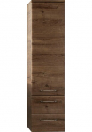 Saphir Komoda &raquo;Quickset Vonios spinta 35 cm plotis 1 durys 2 Stalčius 2 Einlegeb&ouml;den&laquo; Badezimmer-Midischrank ir Dūrų uždarymo sistema Griffe in Chrom gl&auml;nzend