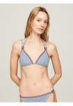 Tommy Hilfiger Swimwear Maudymosi kostiumėlio vir&scaron;utinė dalis &raquo;TRIANGLE FIXED RP PRINT&laquo; su Zierringen