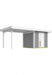 weka Sodo namelis &raquo;Designhaus 172 B&laquo; su Stogas