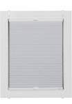 sunlines Plisuotos žaliuzės &raquo;One Size Style Honeycomb VD&laquo; verdunkelnd be Bohren verspannt Zubeh&ouml;rfarbe wei&szlig; zum Klemmen