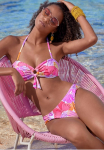 Sunseeker Bikini maudymosi kostiumėlio vir&scaron;utinė dalis su Zierring