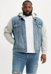 Levi's&reg; Plus Striukė su gobtuvas su Megztinis gobtuvas ir rankovėmis