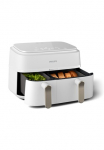 Philips Kar&scaron;to oro gruzdintuvė &raquo;Airfryer 3000 Dual Basket NA352/00 du Krep&scaron;ys su 9L (3L+6L)&laquo; 2750 W RapidAir Technologie ir 12 Kochfunktionen; juoda spalva