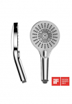 WENKO Du&scaron;o galvutė &raquo;Ultimate Shower&laquo; Chrom/Wei&szlig; &Oslash; 13 cm
