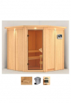 Karibu Pirtis &raquo;Jarin&laquo; rinkinys Ofen 9 kW Bio externe Strg easy