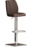 MCA furniture Bistrostuhl &raquo;BARBECOOL baro kėdė Bistrostuhl Tresenhocker&laquo; () su R&uuml;ckenlehneBodenplatte eckig 180&deg; drehbar Sitzh&ouml;he von 56-81 cm