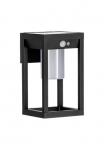 EGLO Sieninis &scaron;viestuvas &raquo;MARTANO sieninė lempa Alu ir plastikas Au&szlig;enlampe IP44 Solar Lampe&laquo; LED-Modul 1 Stk. Neutralwei&szlig; Sieninis &scaron;viestuvas L18 x B15 x H27 cm juoda spalva 37W ir