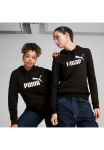 PUMA Sportinis megztinis su gobtuvu &raquo;ESS NO. 1 LOGO bliuzonas TR&laquo; Regular forma su su ki&scaron;enėmis su reguliuojamas gobtuvas